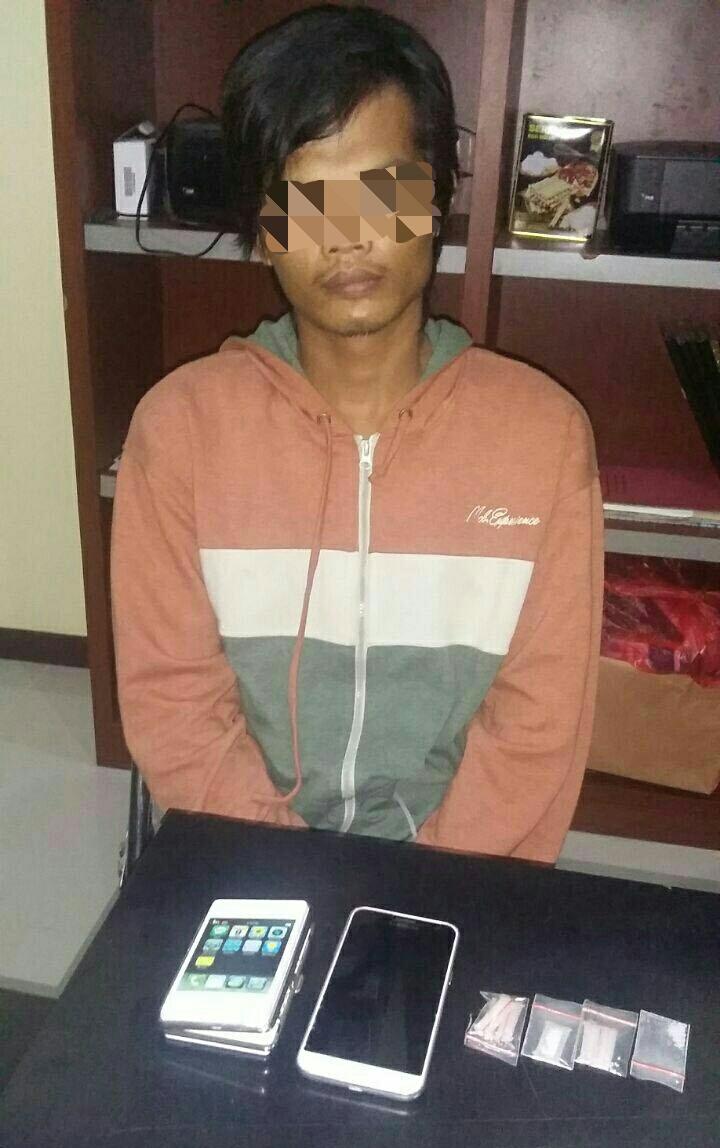 Kedapatan Bawa Sabu, SD Diringkus Polisi