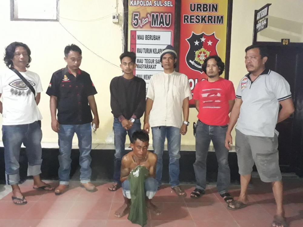 Gasak Beras, Buruh Bangunan di Bone Digulung Polisi