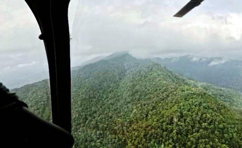 Heli Hilang di Meratus, Warga Sempat Dengar Ledakan