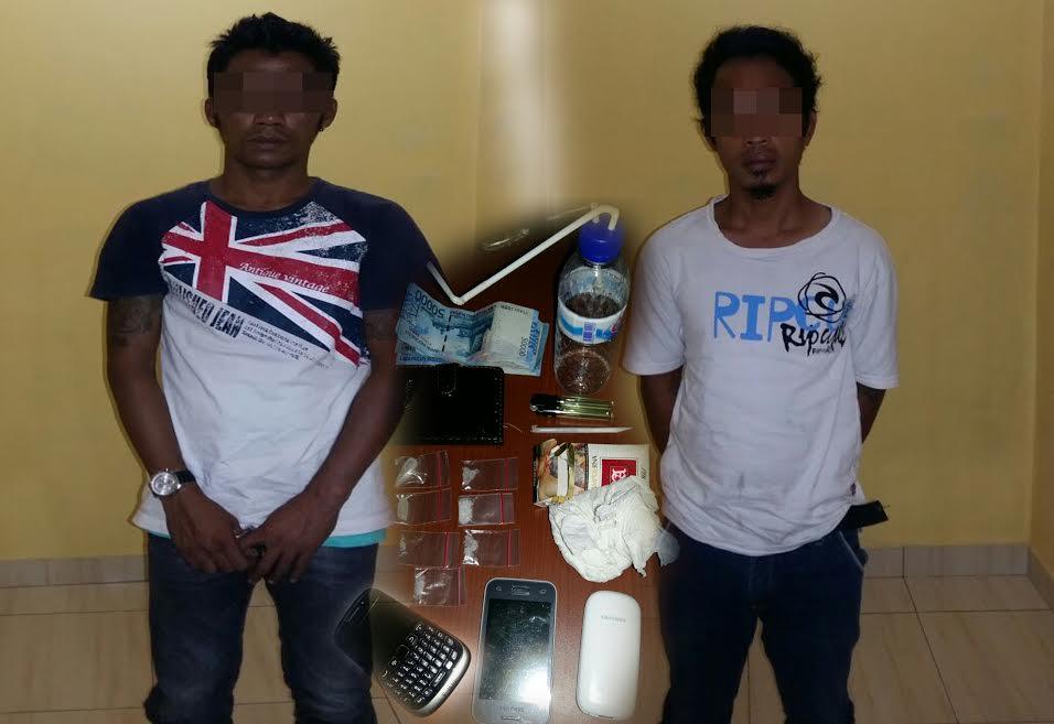 Mau Transaksi, 2 Bandar Sabu Diamankan Polisi 