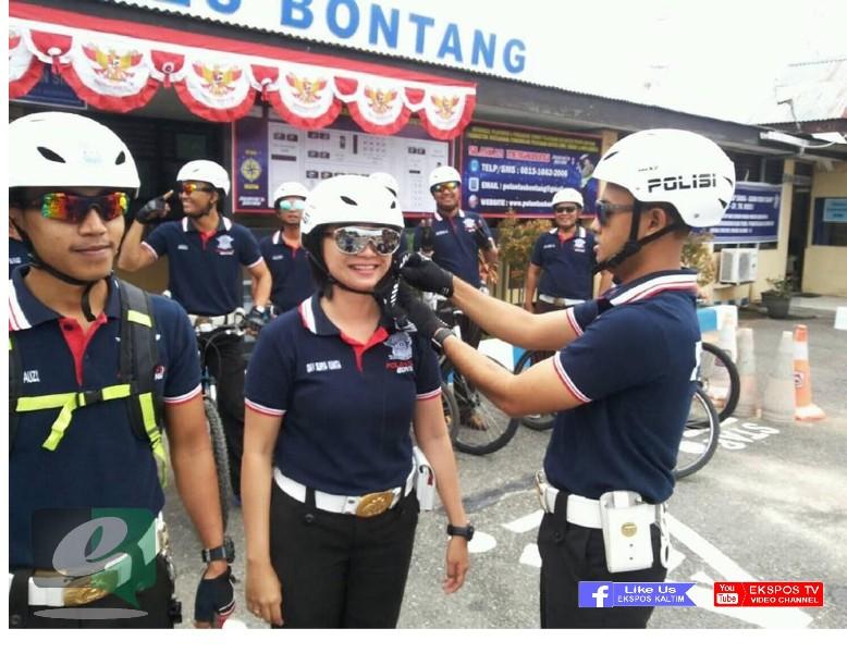 KEREN, POLANTAS BONTANG BENTUK TPCC TEKAN LAKA LANTAS