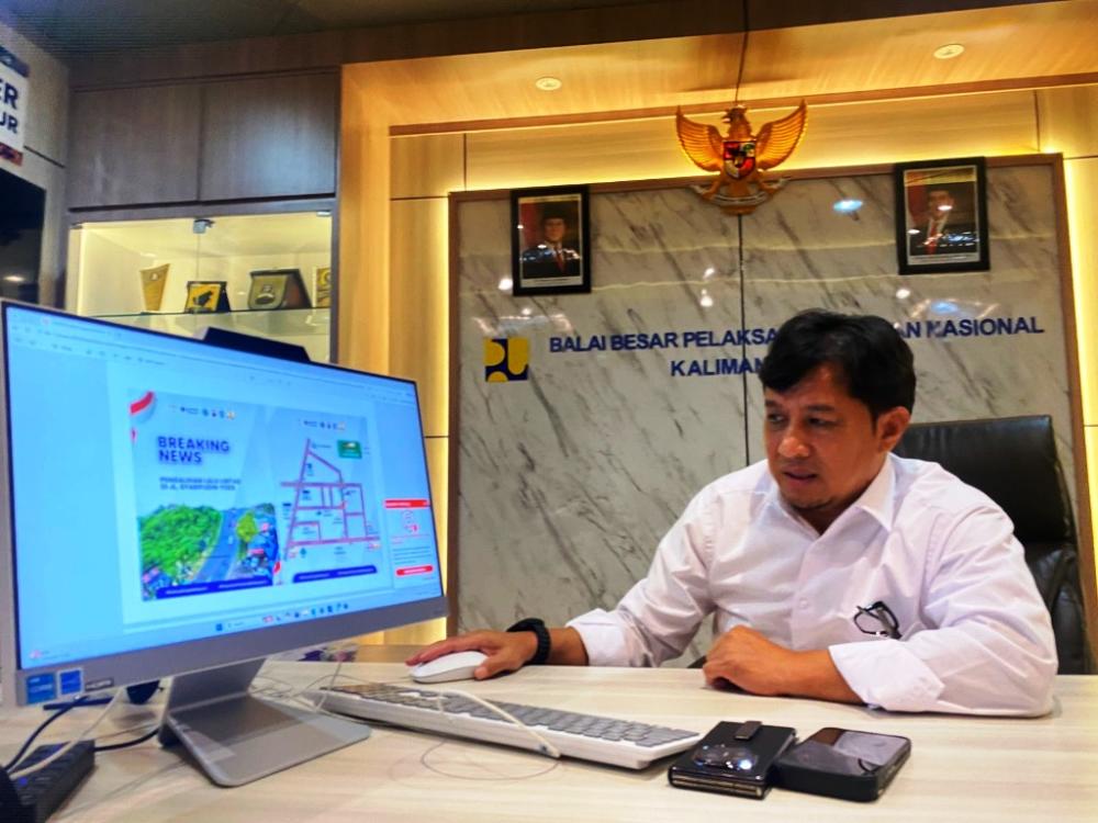Pasang Ratusan Tiang Pancang, Simpang BJBJ Balikpapan Ditutup 3 Bulan