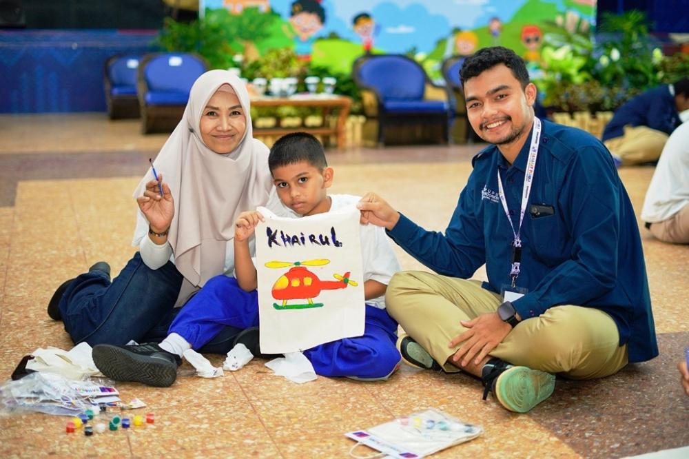 100 Karyawan Pupuk Kaltim Turun Tangan, Anak Disabilitas Bontang Didorong Lebih Percaya Diri