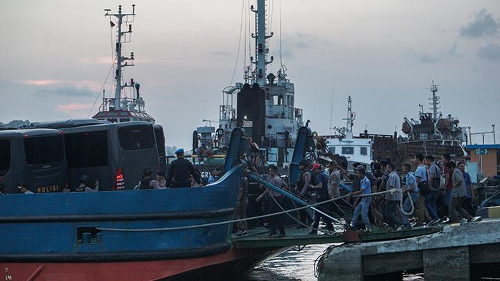 Tinggalkan Nusakambangan, 58 Tahanan Kasus Terorisme Digiring ke Rutan Gunung Sindur