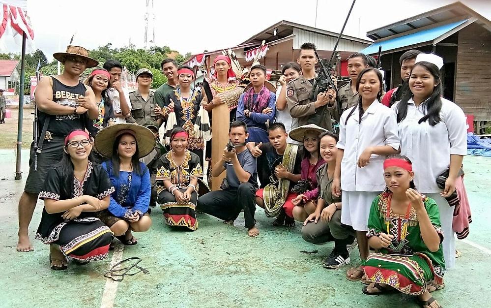 HUT RI ke-72 di Mahulu Dimeriahkan Drama Kolosal