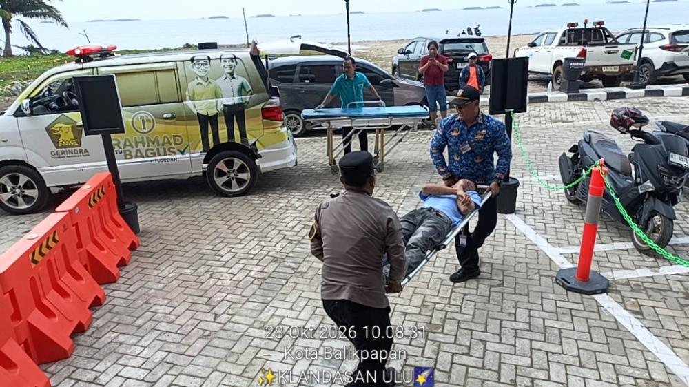 Pria Luka Berat usai Jatuh dari Lantai 4 Ruko Bandar Balikpapan, Polisi Dalami Motif