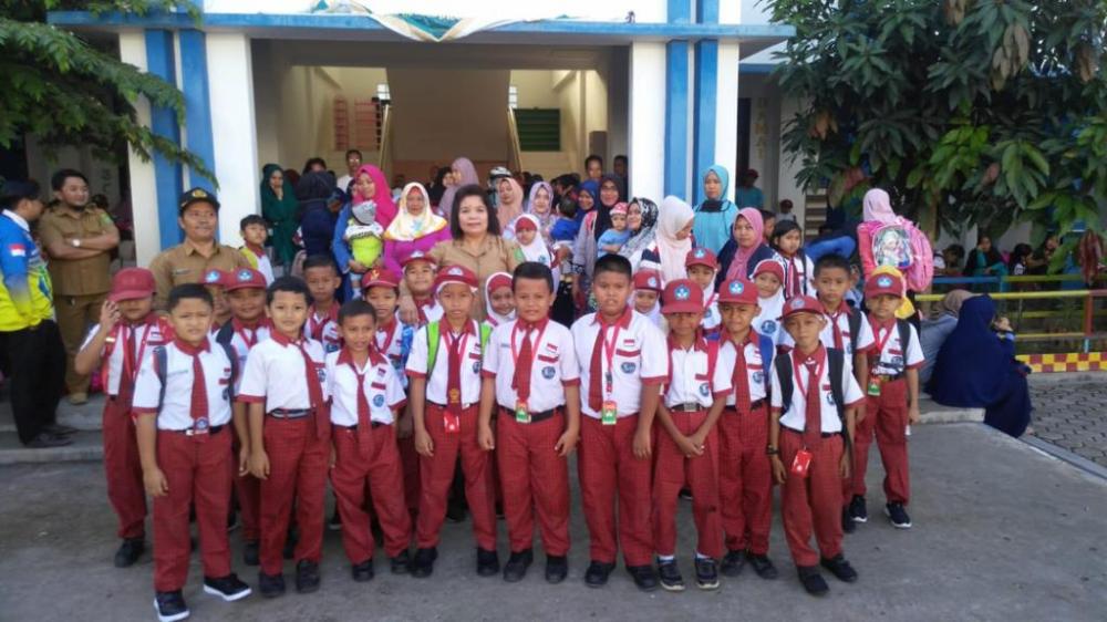 Roma Malau Sidak ke Sejumlah Sekolah di Kutim