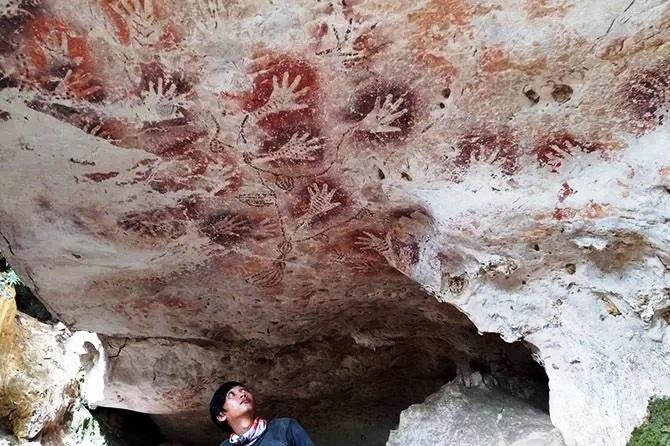 Kaltim Usulkan Goa Tapak Tangan Jadi Geopark Nasional