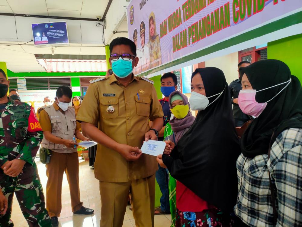 Sebanyak 10.490 KK di Bontang Terima BLT Rp 250 Ribu