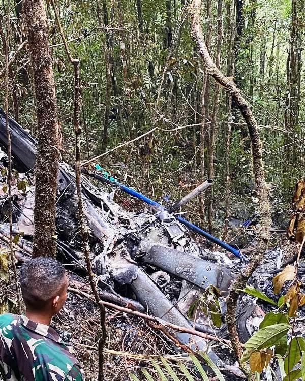 Pesan Terakhir Korban Heli Jatuh di Kalsel Jadi Petunjuk
