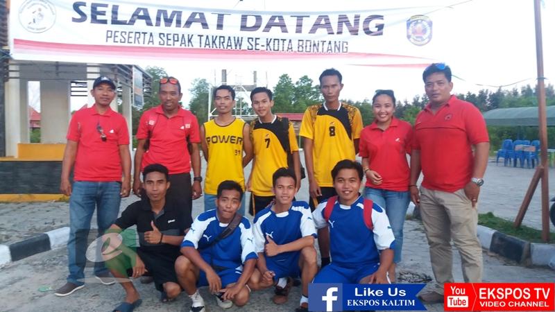 PEDULI OLAHRAGA, KKMSB GELAR TURNAMEN SEPAK TAKRAW SE-KOTA BONTANG