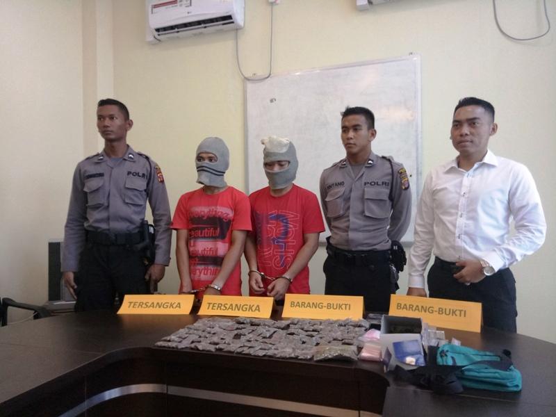 Wow, 347 Gram Ganja Gagal Edar di Kutim