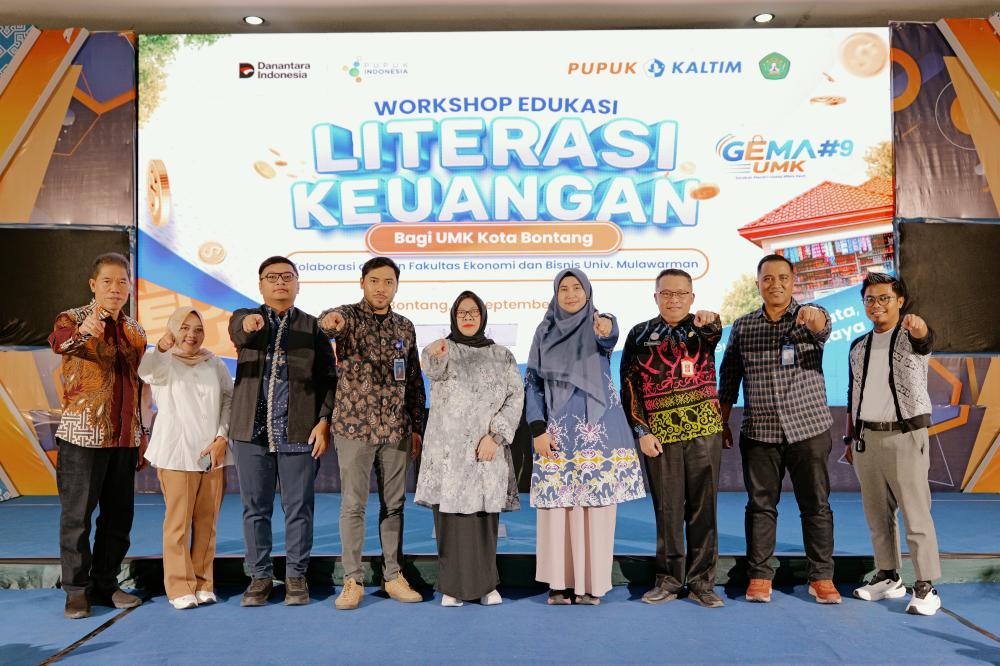 100 UMK Bontang Didorong Naik Kelas, Pupuk Kaltim Perkuat Literasi Keuangan