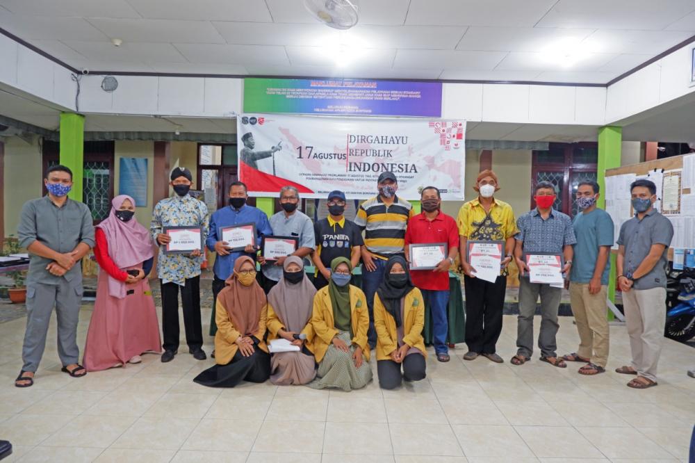 Meski Pandemi, Kelurahan Api-api Tetap Semarakkan Kemerdekaan