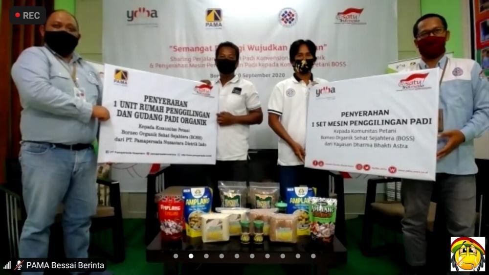 YDBA dan PT PAMA Dukung Produktivitas Bisnis Petani Binaannya