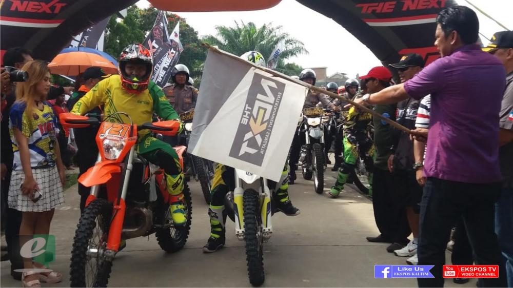 700 Bikers Se-Kaltim Semarakkan Bhayangkara Bontang Adventure Trail