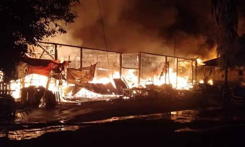 Pemkot Bontang Segera Cairkan Bantuan Korban Kebakaran Pasar Citra Mas