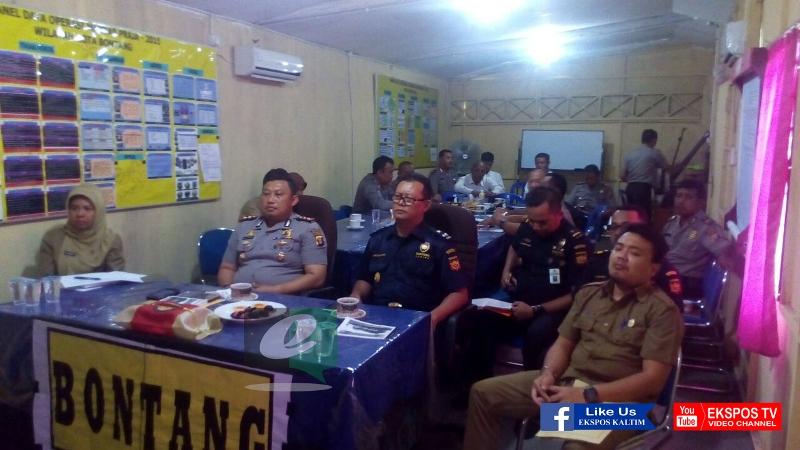 KAPOLRES BONTANG GELAR VIDEO CONFERENCE DENGAN KAPOLRI