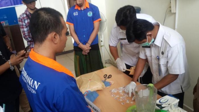 BNNP Kaltim Musnahkan Ganja 550gram dan Sabu 62,09 gram 