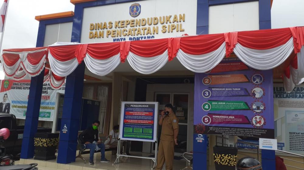 Antisipasi Penyebaran Covid-19, Disdukcapil Bontang Maksimalkan Pelayanan Daring