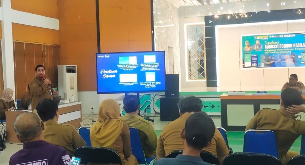 Sasar 3 Kecamatan, Disdukcapil Bontang Sosialisasi Aplikasi Pondok Pasilan