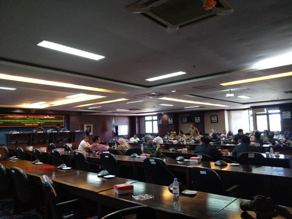 Banyak Agenda, Pansus Pengawasan Pertambangan dan Perkebunan Ditunda Hingga Pemilu