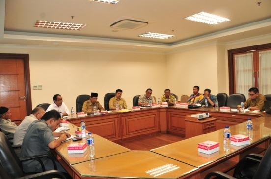 Sekda Pimpin Rapat Sertifikasi Lahan Pembangunan Smart City Kukar