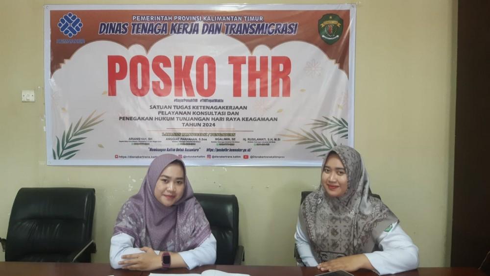 Disnaker Buka Posko Pengaduan THR Sebelum dan Sesudah Lebaran   