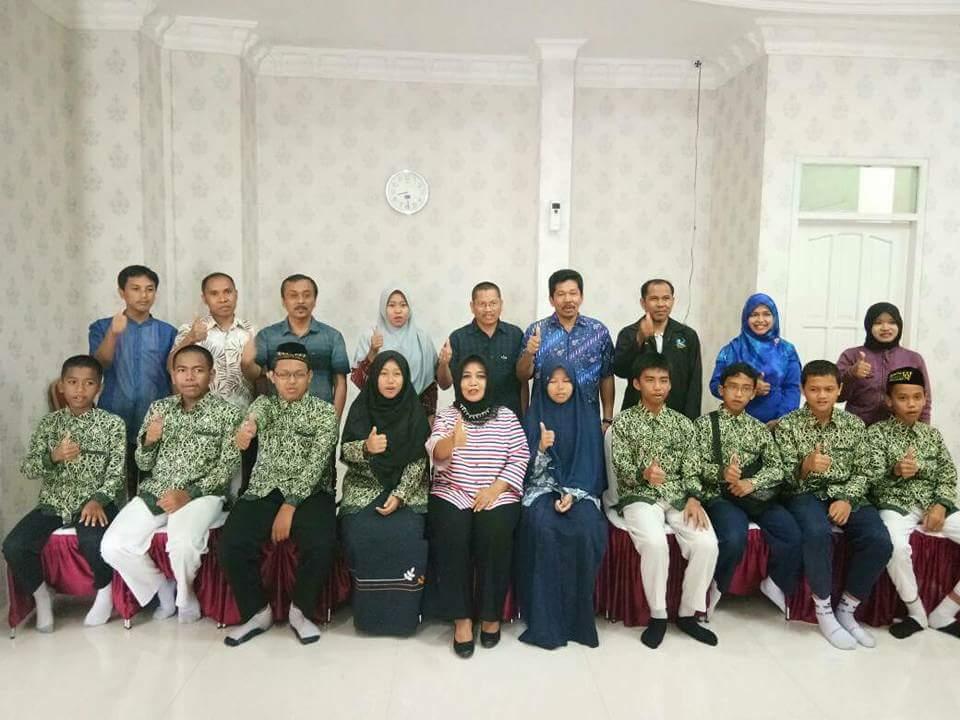 Kontingen OSN SMP Bontang Dilepas Berlaga di Provinsi