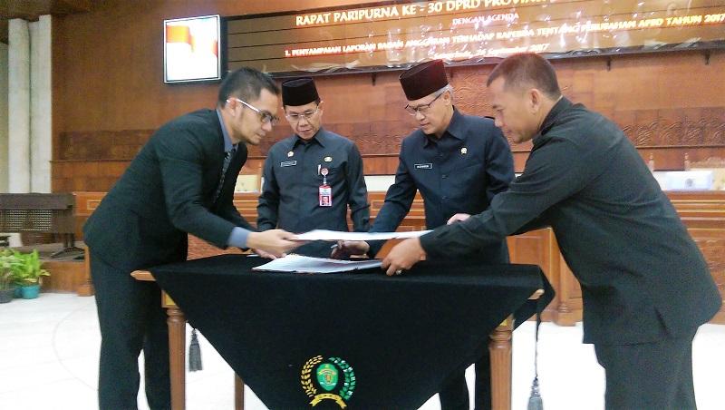 APBD-P 2017 Resmi Disahkan Rp 8,820 Triliun
