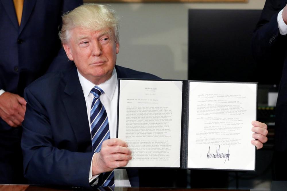 Drama 100 Hari Pemerintahan Donald Trump