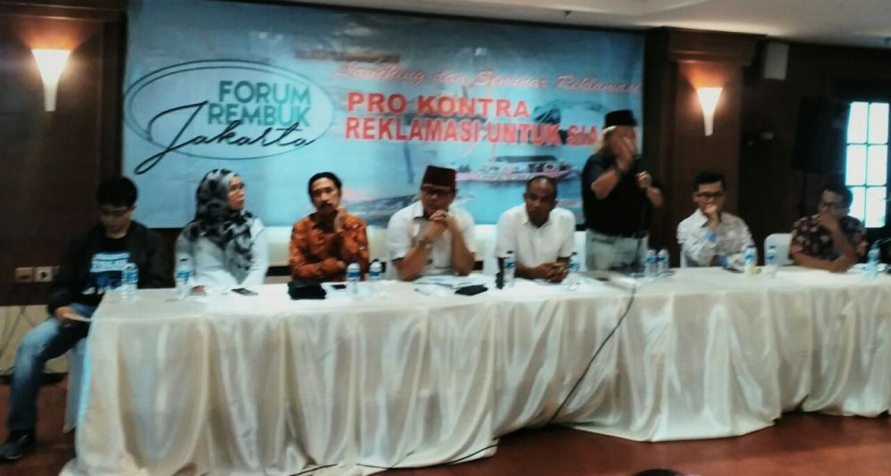 Forum Rembuk Jakarta Siap Memediasi Warga Terdampak Reklamasi