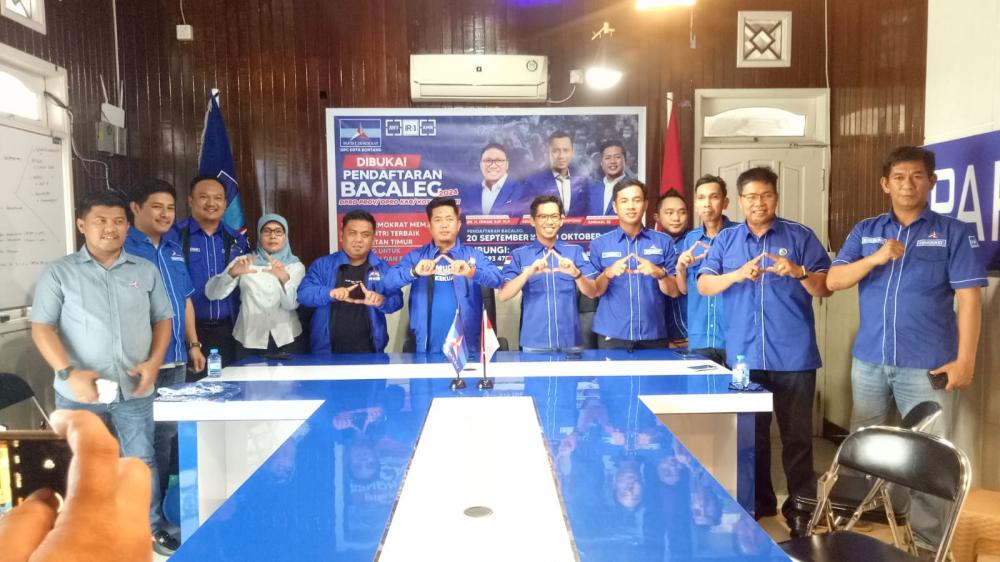 Partai Demokrat Bontang Buka Pendaftaran Bacaleg, Target 3 Kursi di Pileg 2024