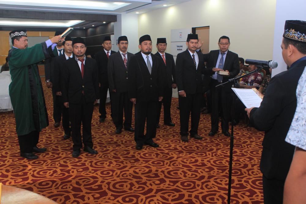 Anggota Panwascam Bontang Resmi Dilantik