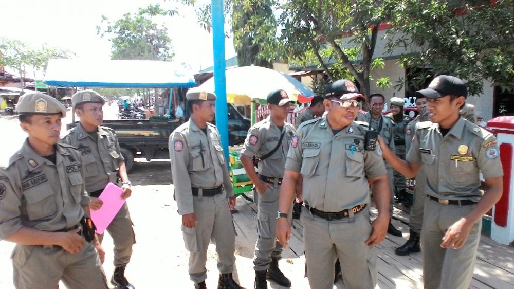 CEGAH PKL BANDEL, SATPOL PP BONTANG RUTIN GELAR PATROLI