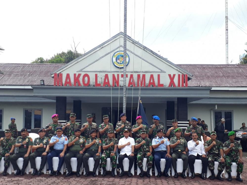 Menhan RI Tatap Muka dengan 400 Prajurit TNI di Tarakan