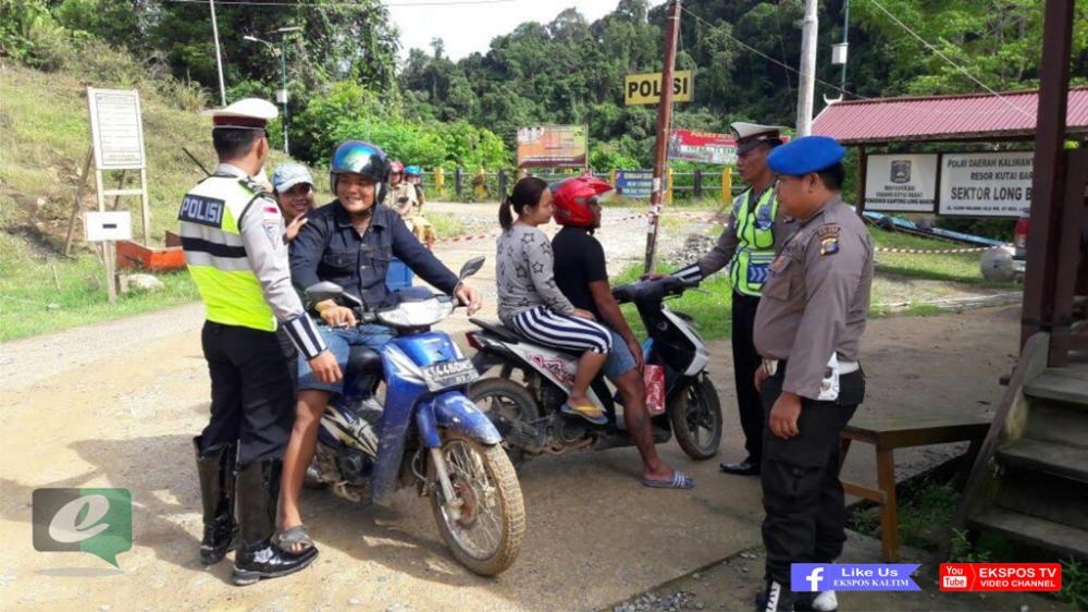 Pengendara Tanpa Helm Dominasi Pelanggaran Lantas di Mahulu