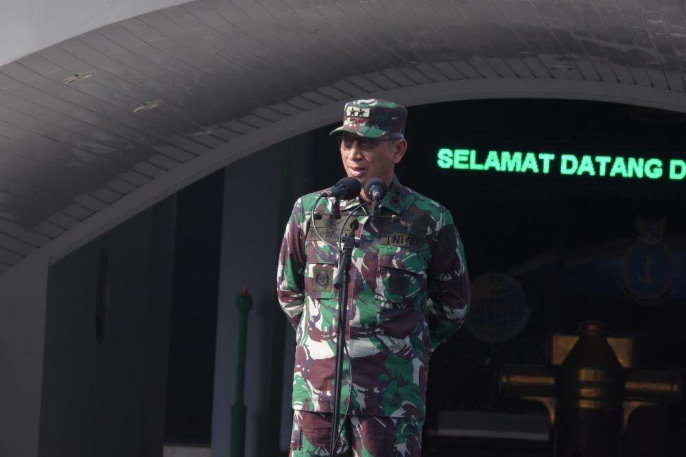 Pimpin Upacara Harkitnas, Kapushidrosal Bacakan Amanat Menkominfo