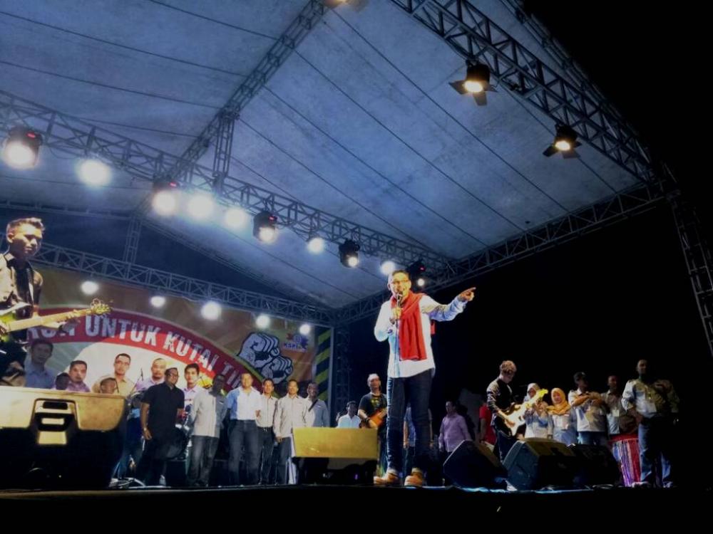May Day 2017, Pasha Ungu Gelar Konser untuk Serikat Buruh di Kutim
