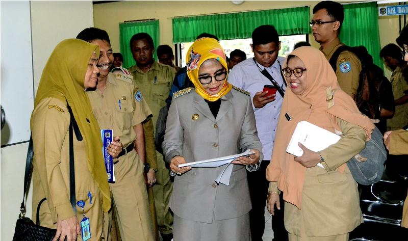 SIDAK USAI LIBUR LEBARAN, WALIKOTA BONTANG NILAI PELAYANAN PUBLIK BERJALAN BAIK