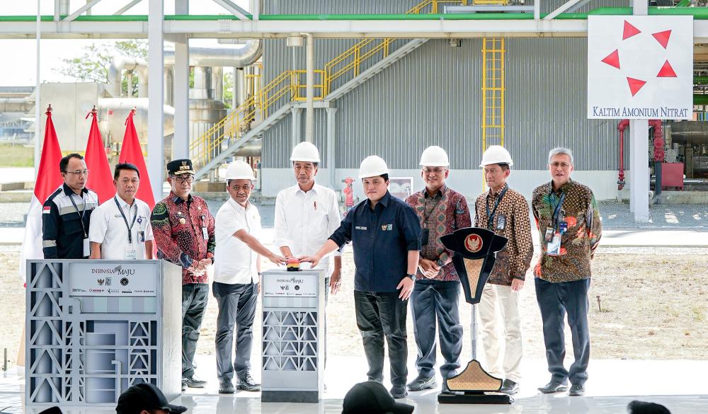 Pabrik Kaltim Amonium Nitrat Capai 37 Persen Target Produksi Tahunan