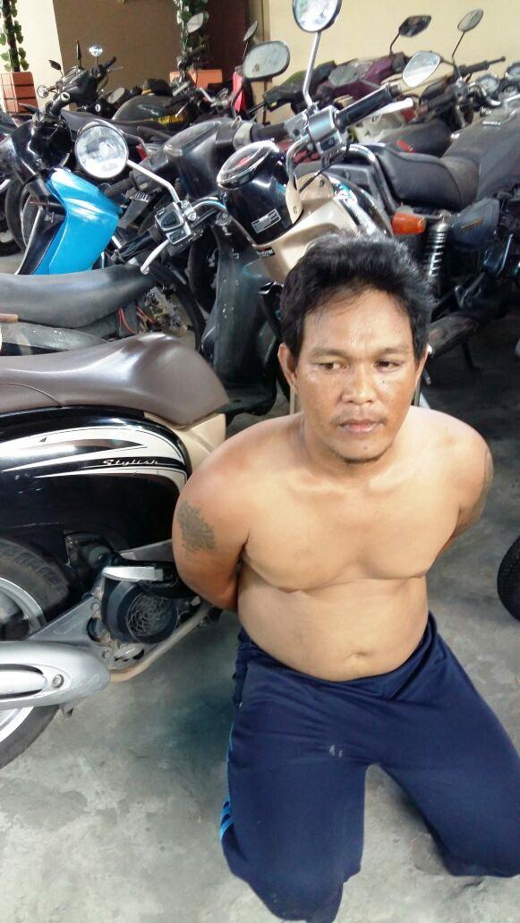 Tegaaaa !! Motor Haji Leha Tetangga Sendiri Diembat