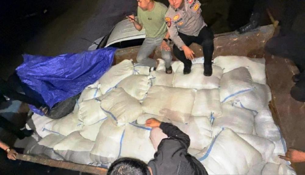 Hampir 10 Ton Cap Tikus Digagalkan di Samarinda, 12 Orang Diamankan