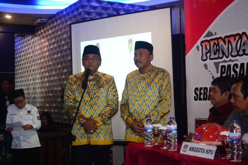 Tafadal Resmi Ditetapkan Sebagai Pasangan Calon di Pilkada Bone