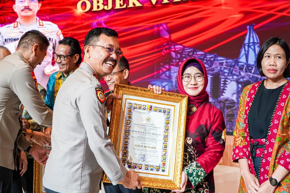 Pupuk Kaltim Pertahankan Predikat Gold SMP Obvitnas, Bukti Keamanan Operasional dan Kawasan