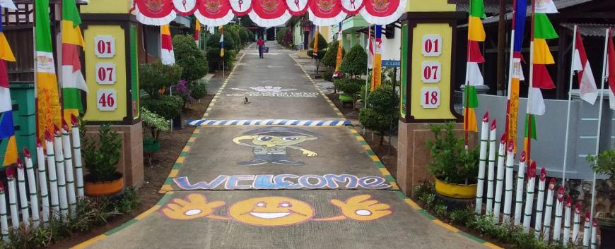 RT 18 Belimbing Sabet Juara 1 dalam Lomba Gapura