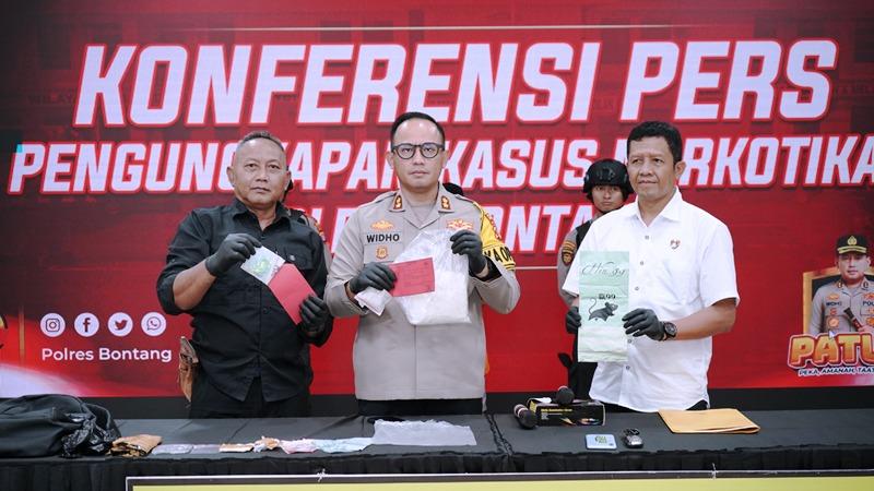 Kurir Diciduk di Poros Samarindaâ€“Bontang, 1 Kilo Sabu Gagal Beredar