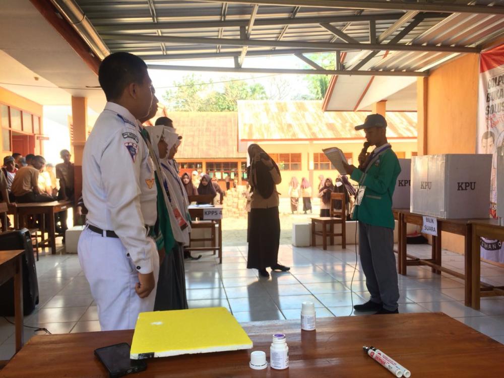 Patut Ditiru, SMAN 14 Bone Gelar Pemilihan Ketua Osis Ala Pemilu