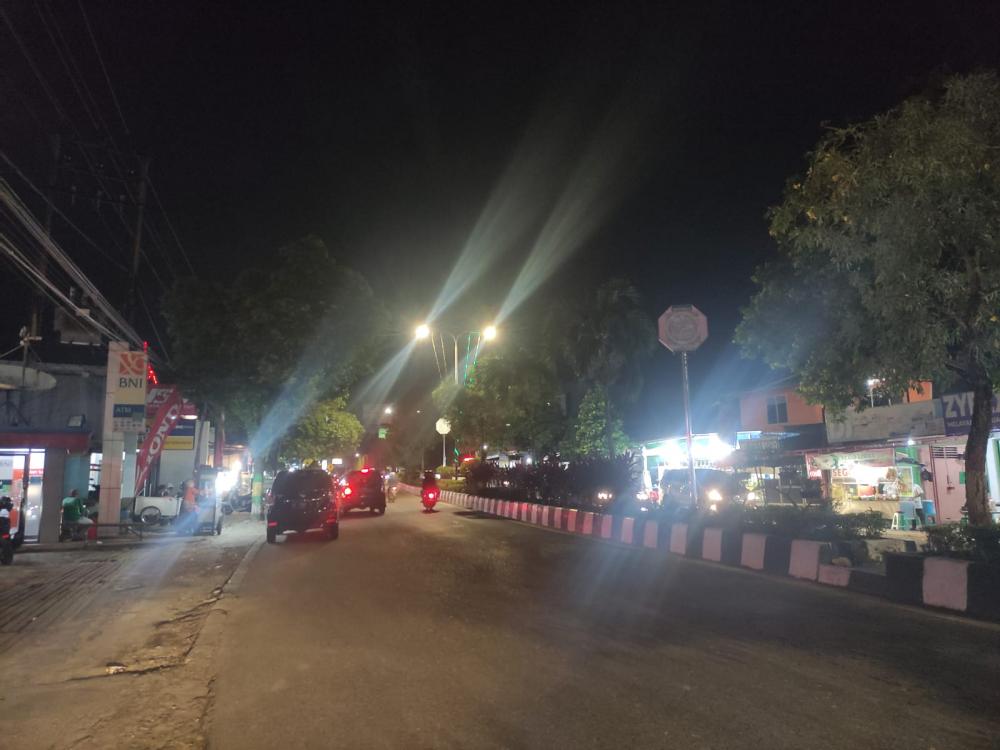 Dishub Bontang Sukses Atasi Masalah Lampu PJU, Pengendara Apresiasi