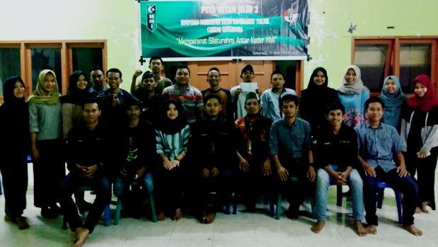 Pererat Silaturahmi Antar Kader, Komisariat Tehnik HMI Cabang Samarinda Gelar Peta Hitam
